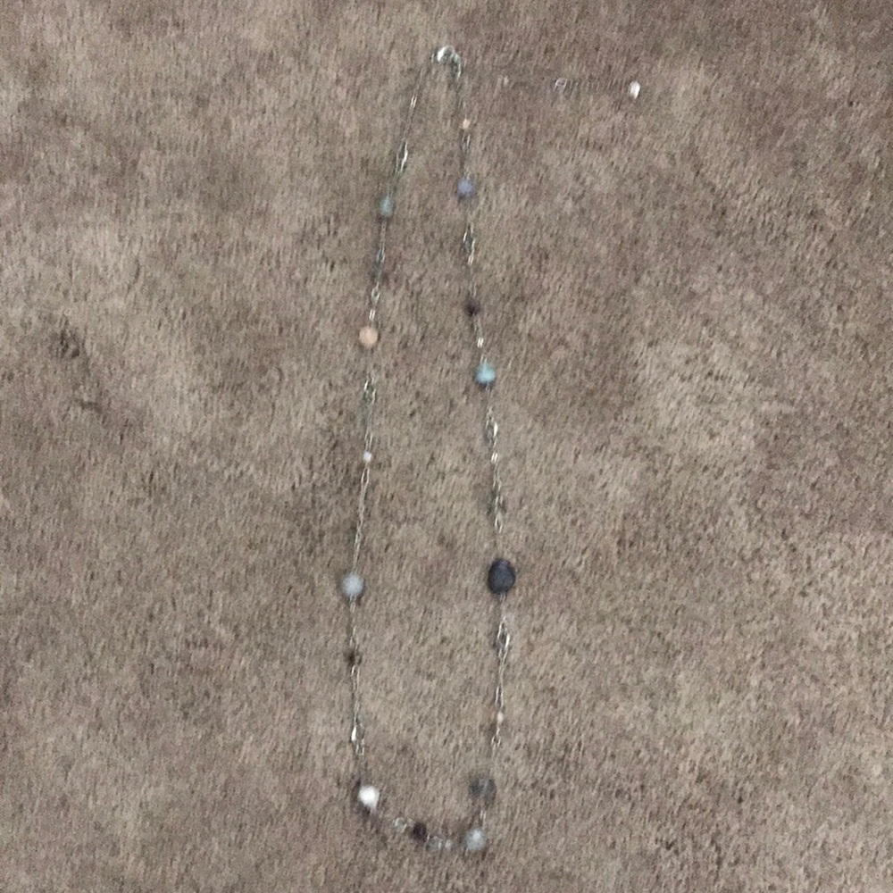 Long beaded necklace